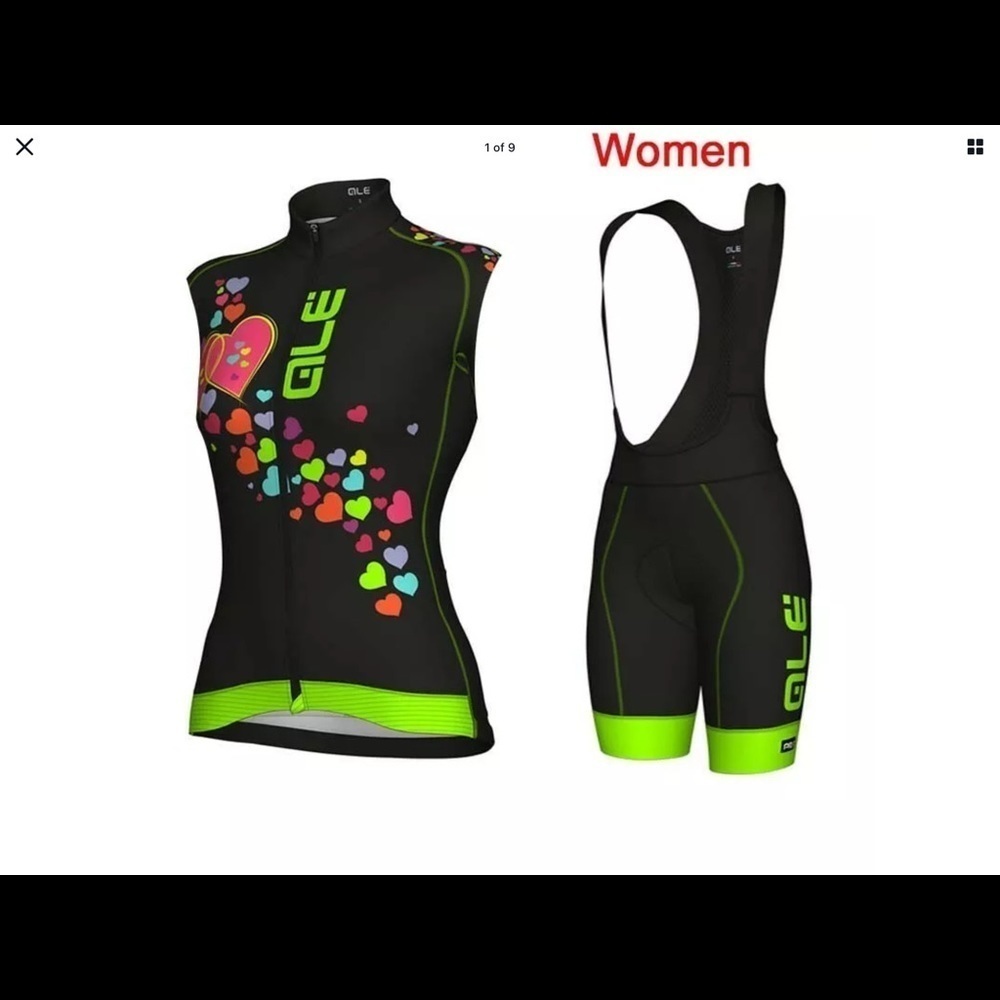 Ladies OLE two piece cycling kit​​​​​